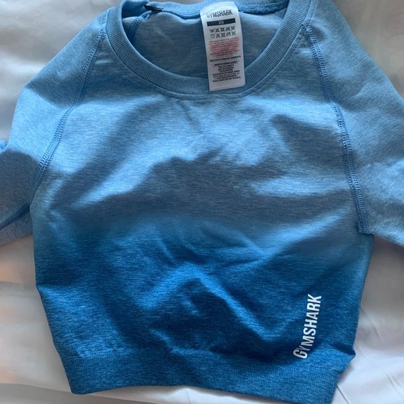 Gymshark Adapt Ombre CROP TOP- XS - Picture 1 of 4